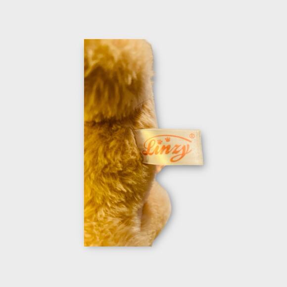 Linzy Kneeling Praying Bear Plush 10" Tan Now I Lay Me Down To Sleep Talking Toy - Picture 4 of 6